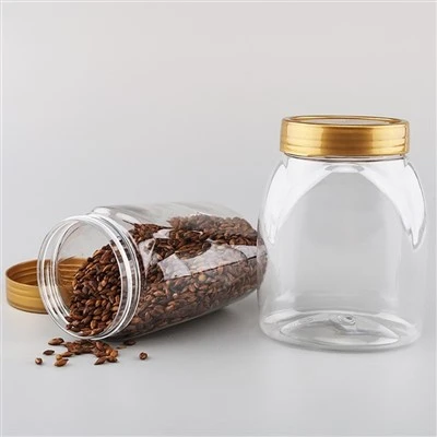 ढक्कन के साथ 20oz प्लास्टिक जार