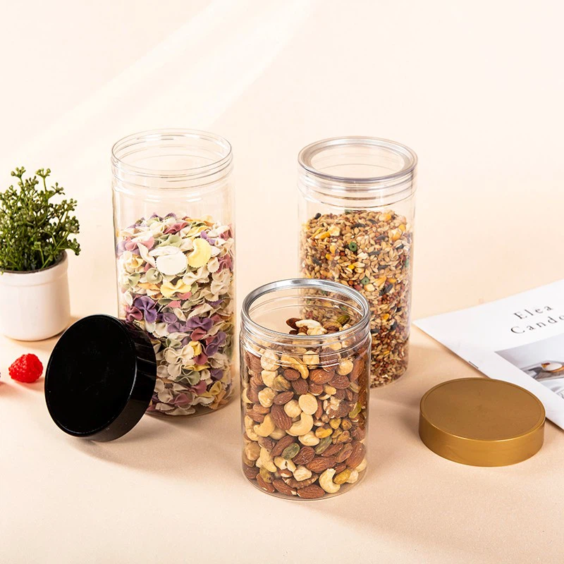 1000ml Plastic Jars With Lids
